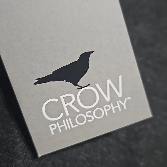 Crow Philosophy Italy Heather Gray Casual Pants Size Large New - Picture 6 of 12